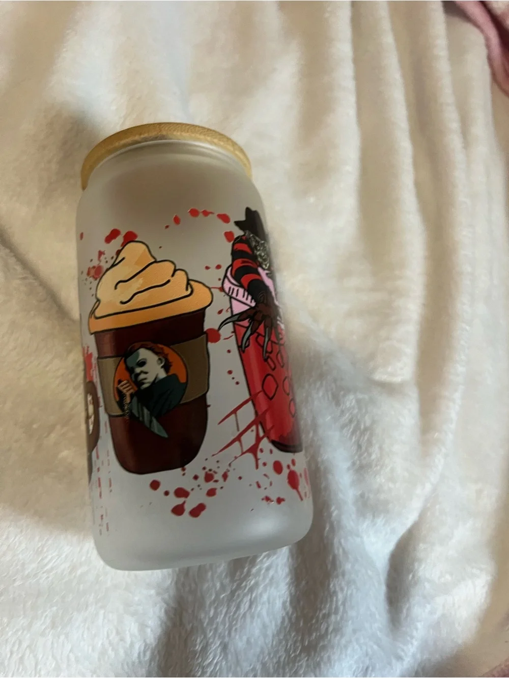 Hand Crafted frosted glass